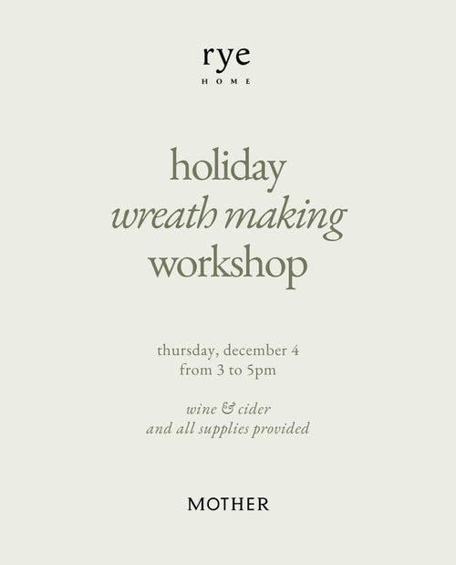 Holiday Wreath Making Workshop