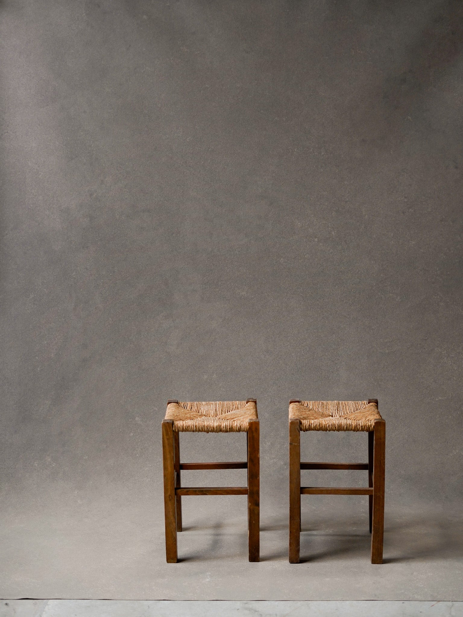 Provencal Rush Stools