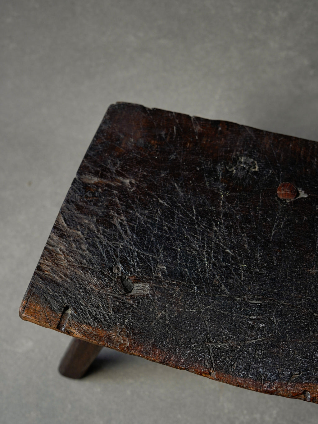 Primitive Three Legged Stool
