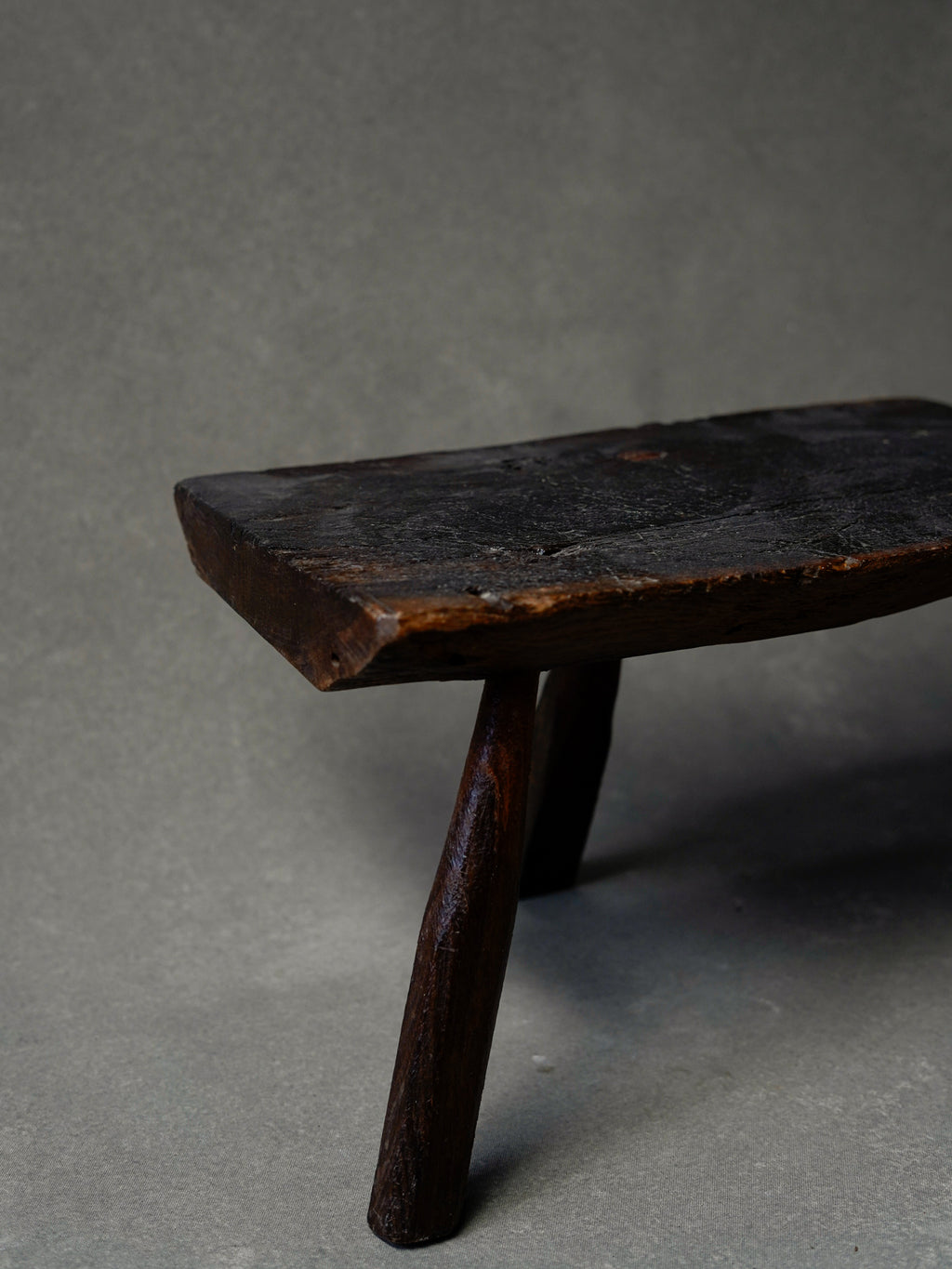 Primitive Three Legged Stool