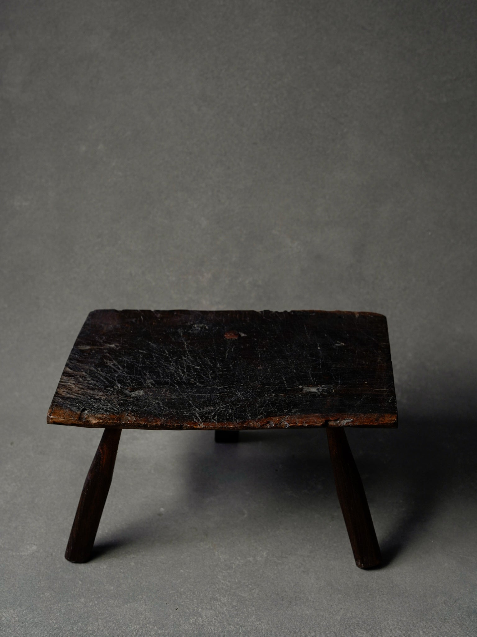 Primitive Three Legged Stool