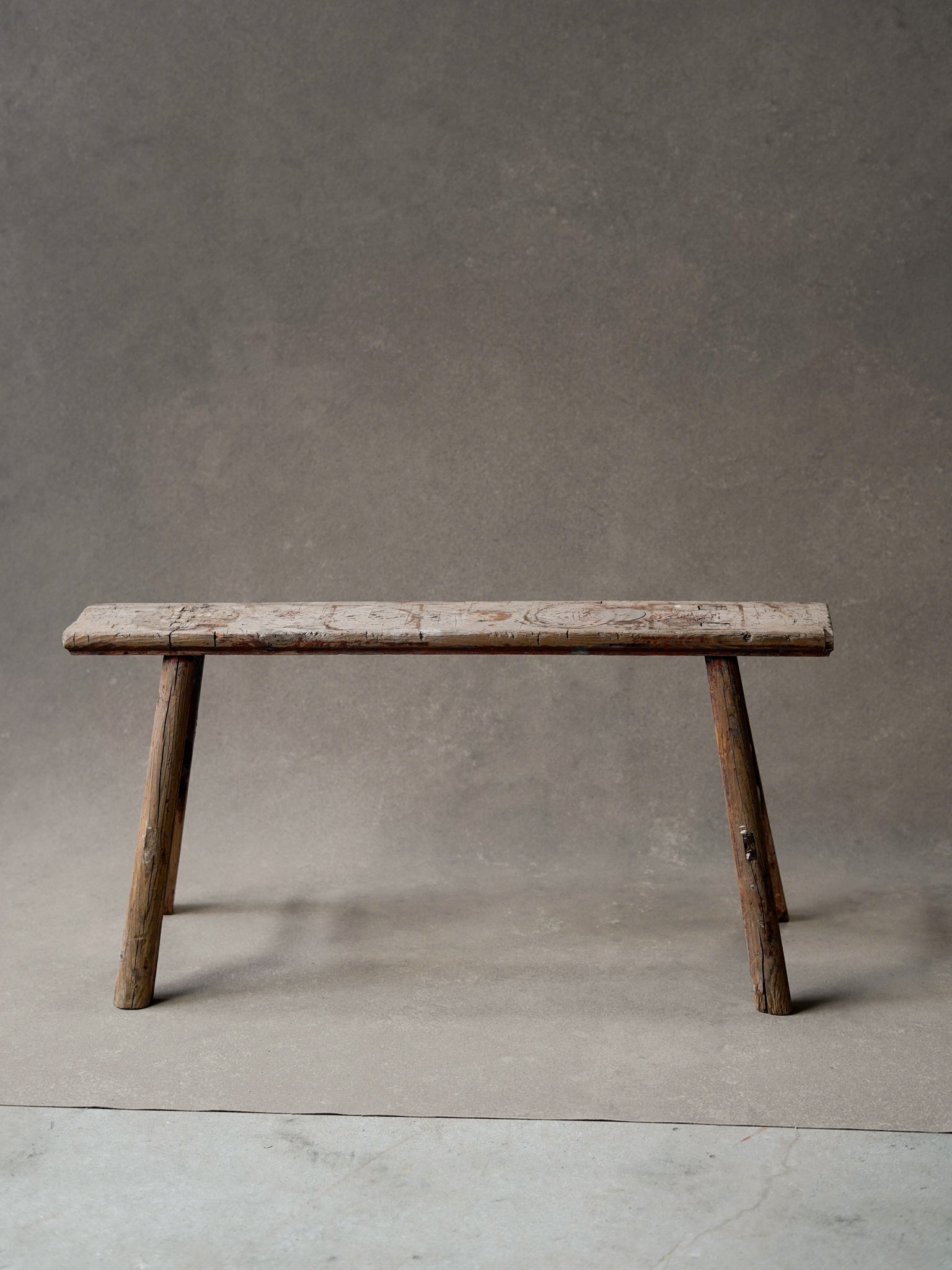 Petite French School Bench