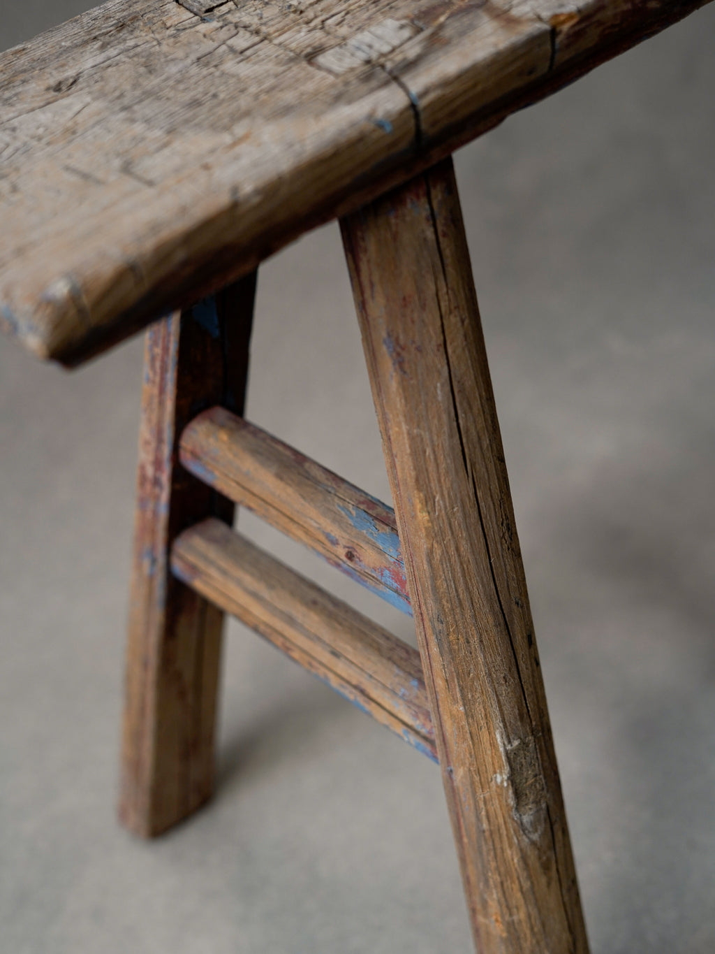 Petite French School Bench
